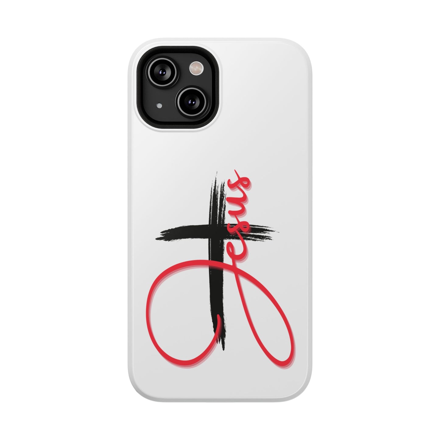 Impact-Resistant Phone Case with Jesus Design, Durable Christian Case for Protection, Faith-Inspired Gift, Unique Religious Phone [...]