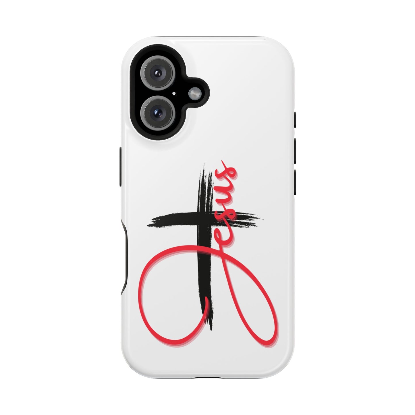 Impact-Resistant Phone Case with Jesus Design, Durable Christian Case for Protection, Faith-Inspired Gift, Unique Religious Phone [...]