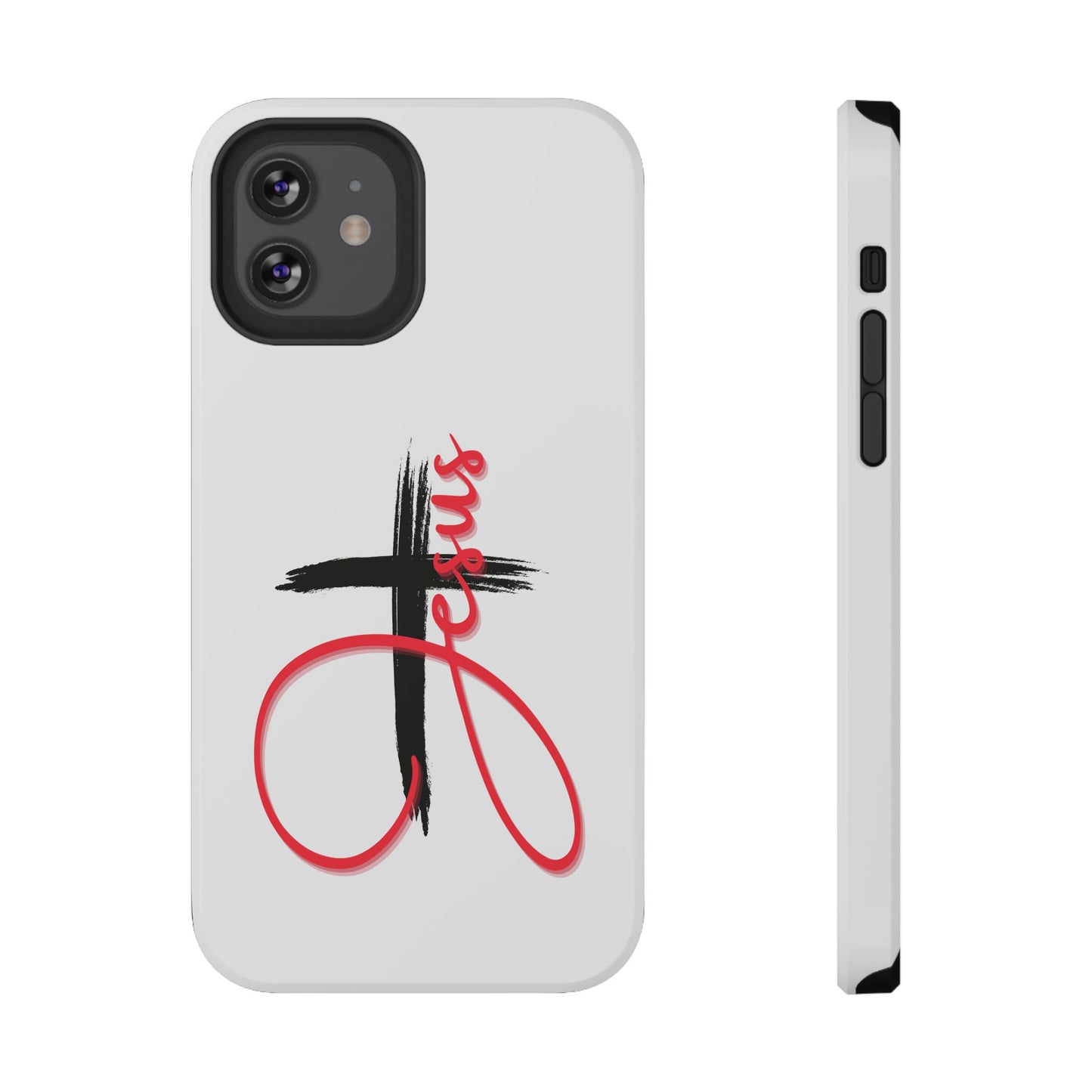 Impact-Resistant Phone Case with Jesus Design, Durable Christian Case for Protection, Faith-Inspired Gift, Unique Religious Phone [...]