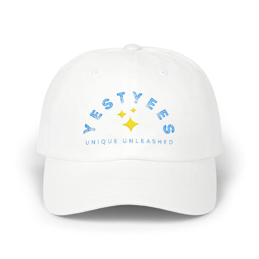 Unique Unisex Cap - YESTYEES Unleashed, Casual Style, Gift for Him/Her, Outdoor Adventures, Everyday Wear, Trendy Baseball Hat